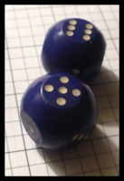 Dice : Dice - 6D Pipped - Bo-Jo Dice Blue - Ebay Mar 2012